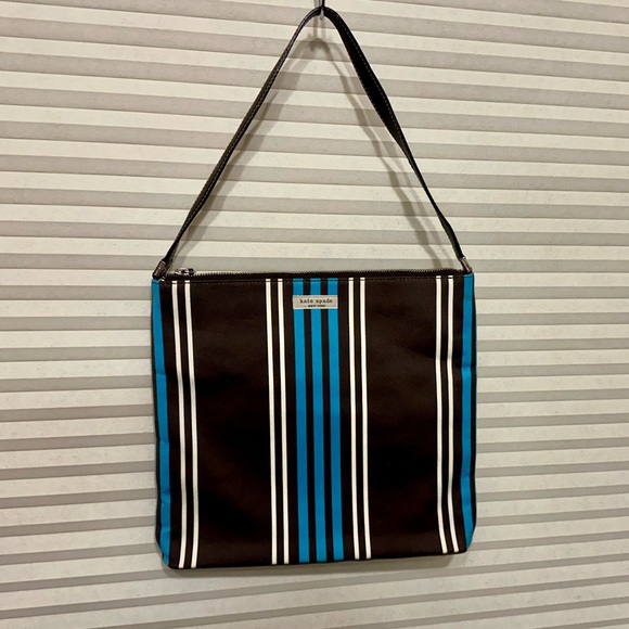 Kate Spade Rarity Shoulder Purse NWOT Handbag Shoulder Bag Rare Uncommon Canvas - Picture 7 of 12